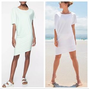NWT White Athleta Sunlover Hilo UPF Dress/Coverup